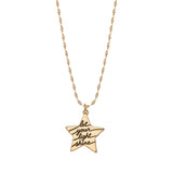 Let Your Light Shine Necklace in Gold