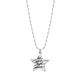 Let Your Light Shine Necklace in Silver