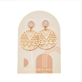 Libby Earrings in Gold