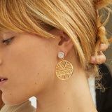Libby Earrings in Gold
