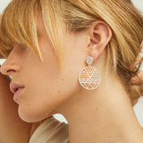 Libby Earrings in Silver