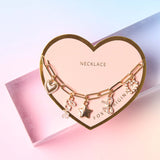 Bella Charm Necklace in Gold