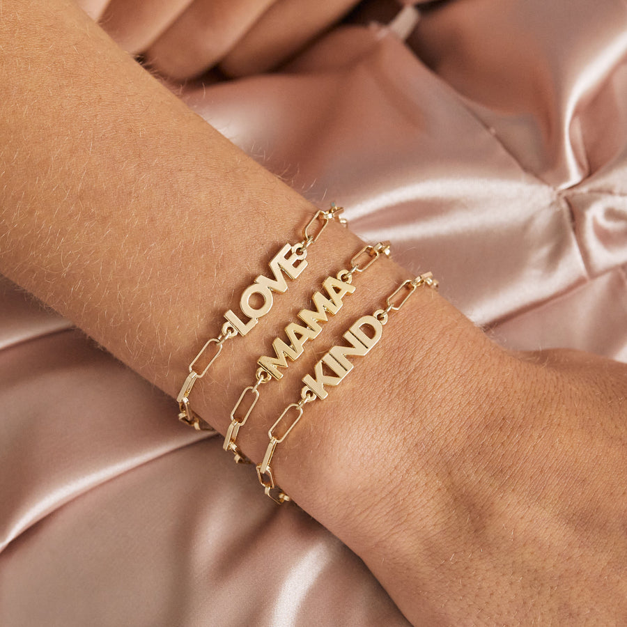 PSILY Mama Bracelet in Rose Gold