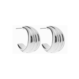 Luna Earrings in Silver