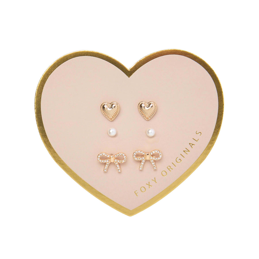 Bella Mix & Match Earrings in Gold