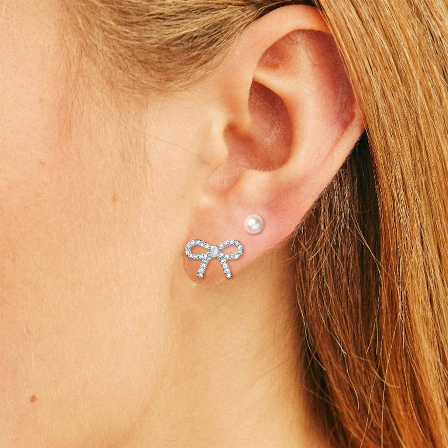 Bella Mix & Match Earrings in Silver