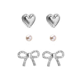Bella Mix & Match Earrings in Silver