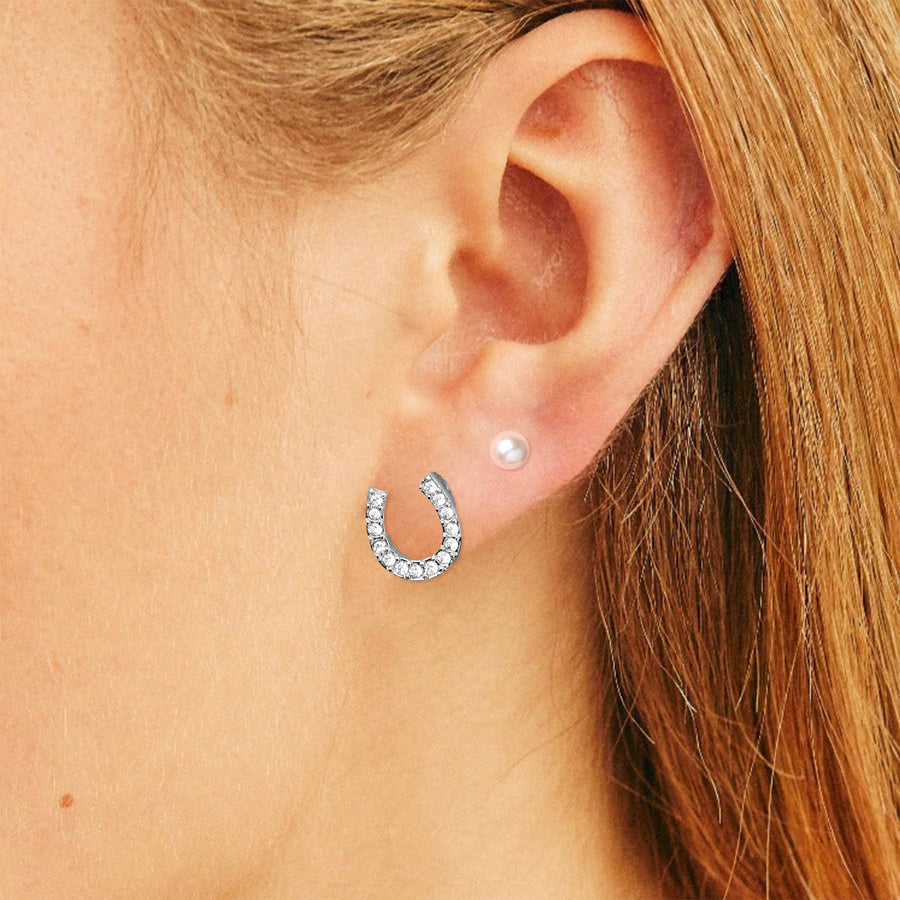 Lucky Mix & Match Earrings in Silver