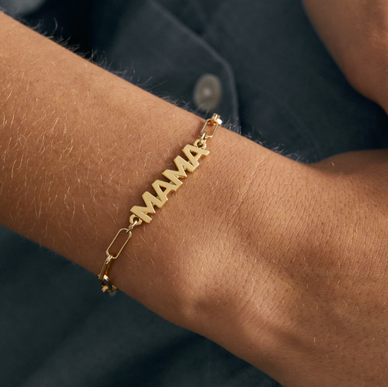 PSILY Mama Bracelet in Gold
