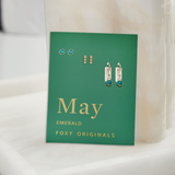 May Birthstone Earrings in Gold