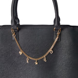 Bella Purse Charm in Gold