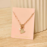 Rosie Toggle Necklace in Gold