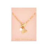 Rosie Toggle Necklace in Gold