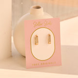 Alexa Earrings in Gold