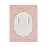 Alexa Earrings in Silver