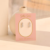 Alexa Earrings in Silver