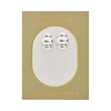 Chelsea Earrings in Silver