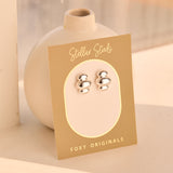 Chelsea Earrings in Silver