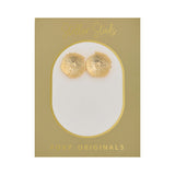 Dahlia Earrings in Gold