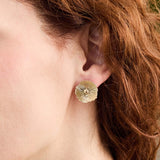 Dahlia Earrings in Gold