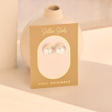 Dahlia Earrings in Silver