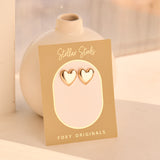 Heather Earrings in Gold