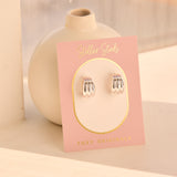 Luna Earrings in Silver