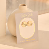 Mandala Earrings in Gold