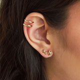 Star Earring Set in Gold