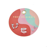 Star Earring Set in Silver