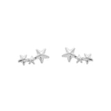 Star Earring Set in Silver