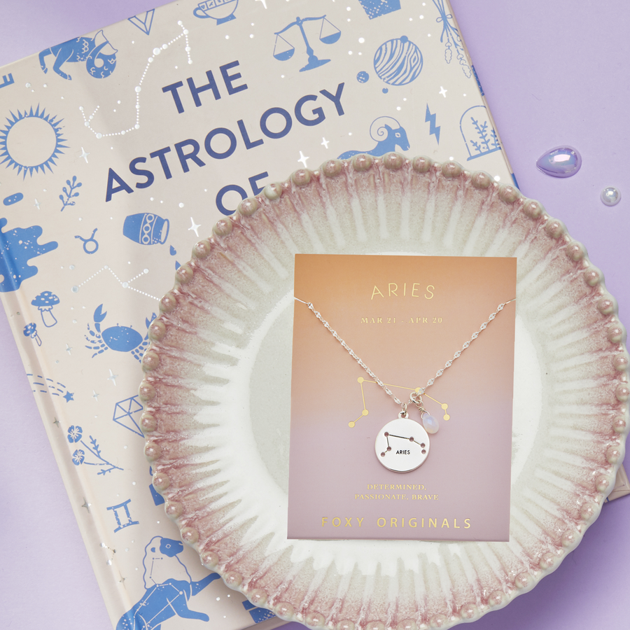 Aries Stargazer Necklace in Gold