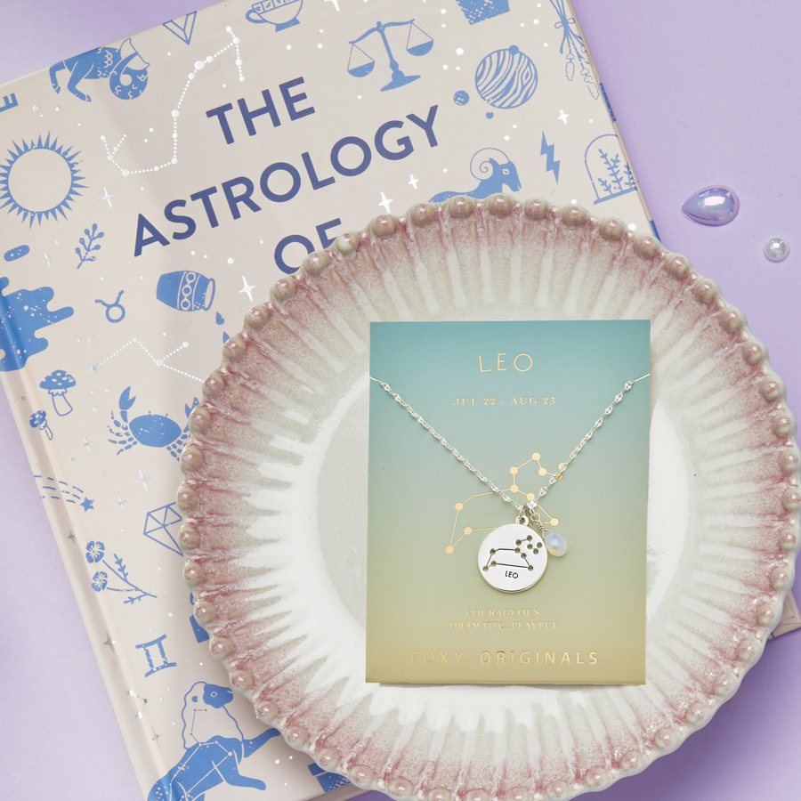 Leo Stargazer Necklace in Silver