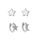Starstruck Earring Set in Silver