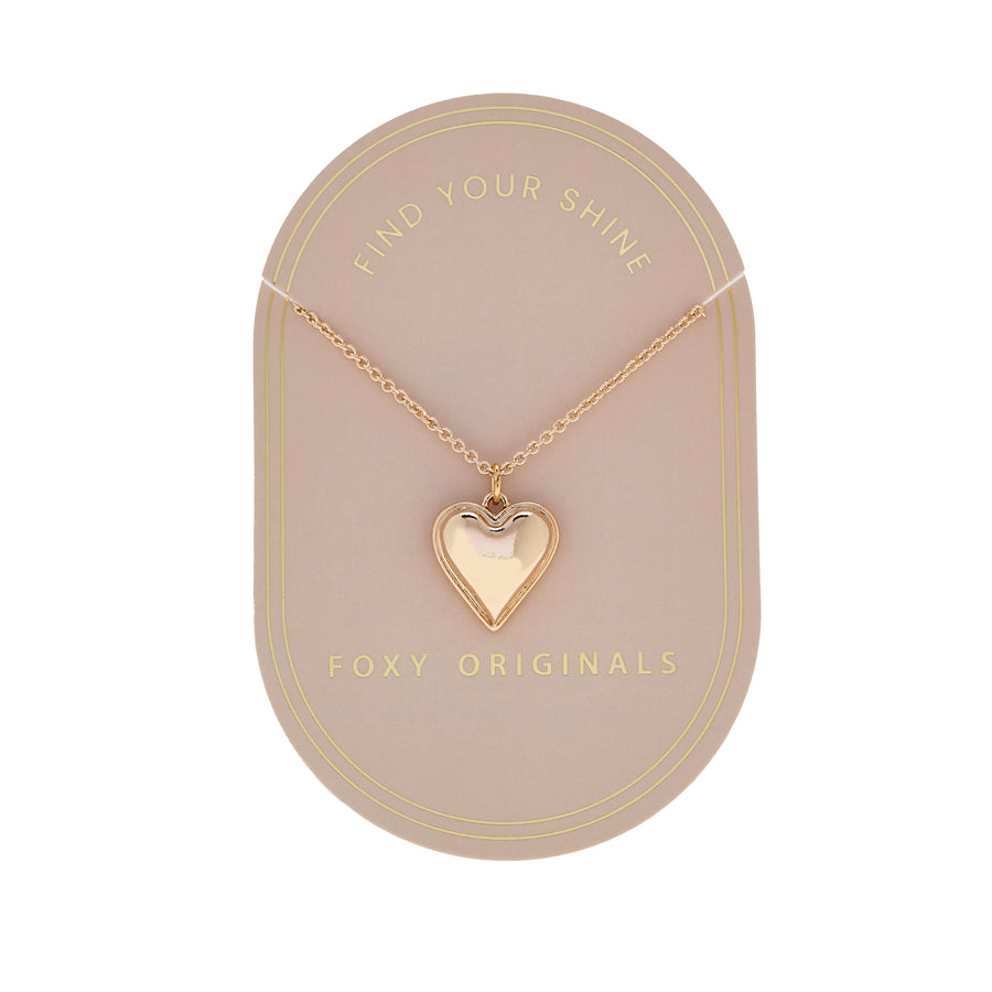 Sweetheart Necklace in Gold