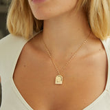 Trust the Magic Necklace in Gold