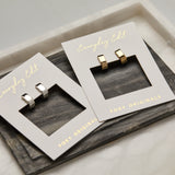 Parker Earrings in Silver