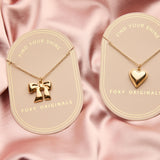 Bow Necklace in Gold