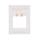 Petit Hoop Earrings in Gold