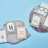 Aloha Earrings in Silver