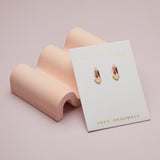 Love Ya Huggie Hoop Earrings in Gold