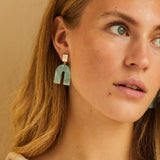 Arc Earrings in Gold