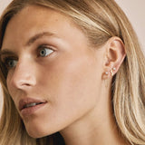 Bowie Mix & Match Earrings in Silver