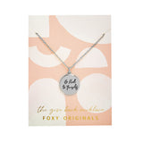 Be Kind  to Yourself Necklace in Silver