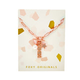 PSILY Kind Necklace in Rose Gold