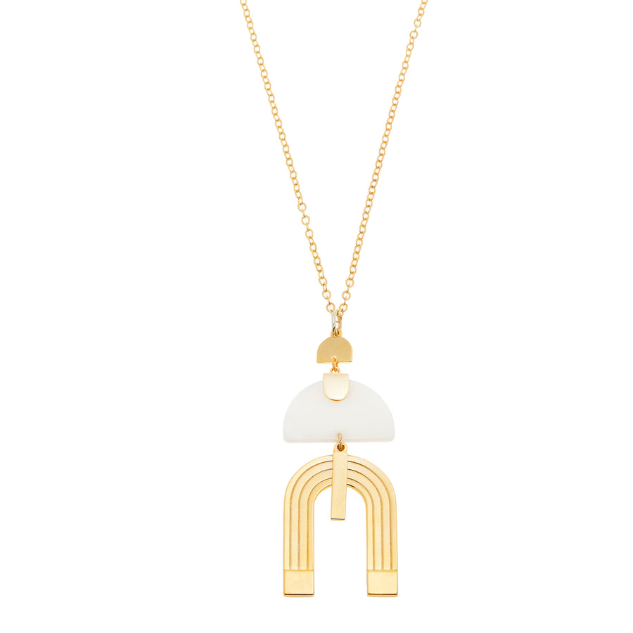 Dominica Necklace in Gold