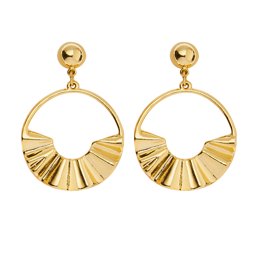 Dusk Earrings in Gold