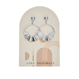 Dusk Earrings in Silver