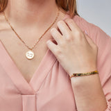 Stay Strong Necklace in Silver