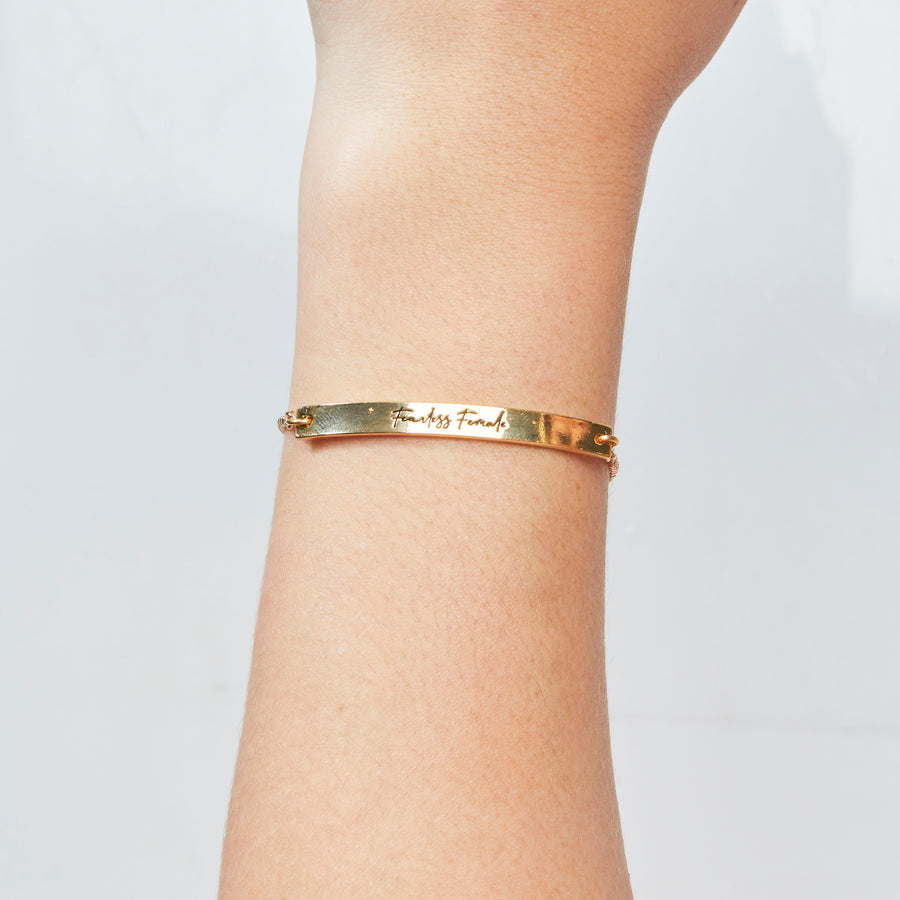 Going Places Bracelet in Gold